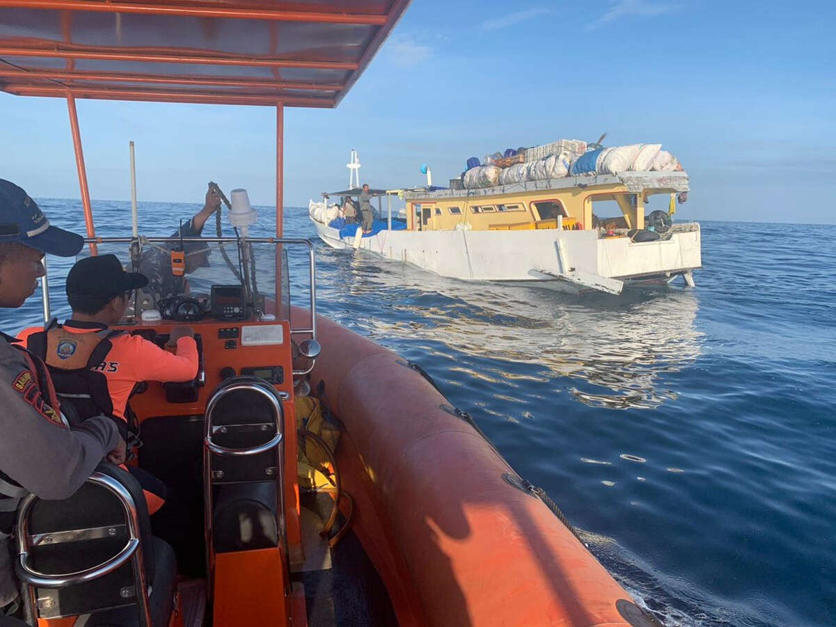 KM Lintas Samudra Patah As Baling-baling di Perairan Bali Utara, Tim SAR Bergerak