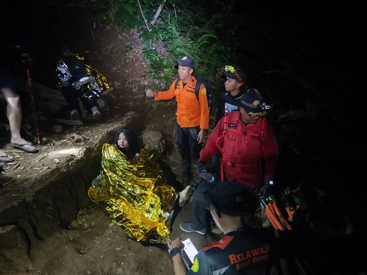 Gunung Batukaru Terlalu Menantang, 2 Pendaki Kelelahan, Tim SAR Bergerak