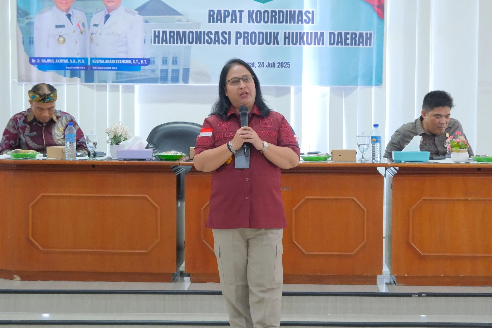 Kakanwil Bertemu Bupati Lombok Utara, Dorong Sinkronisasi Produk Hukum