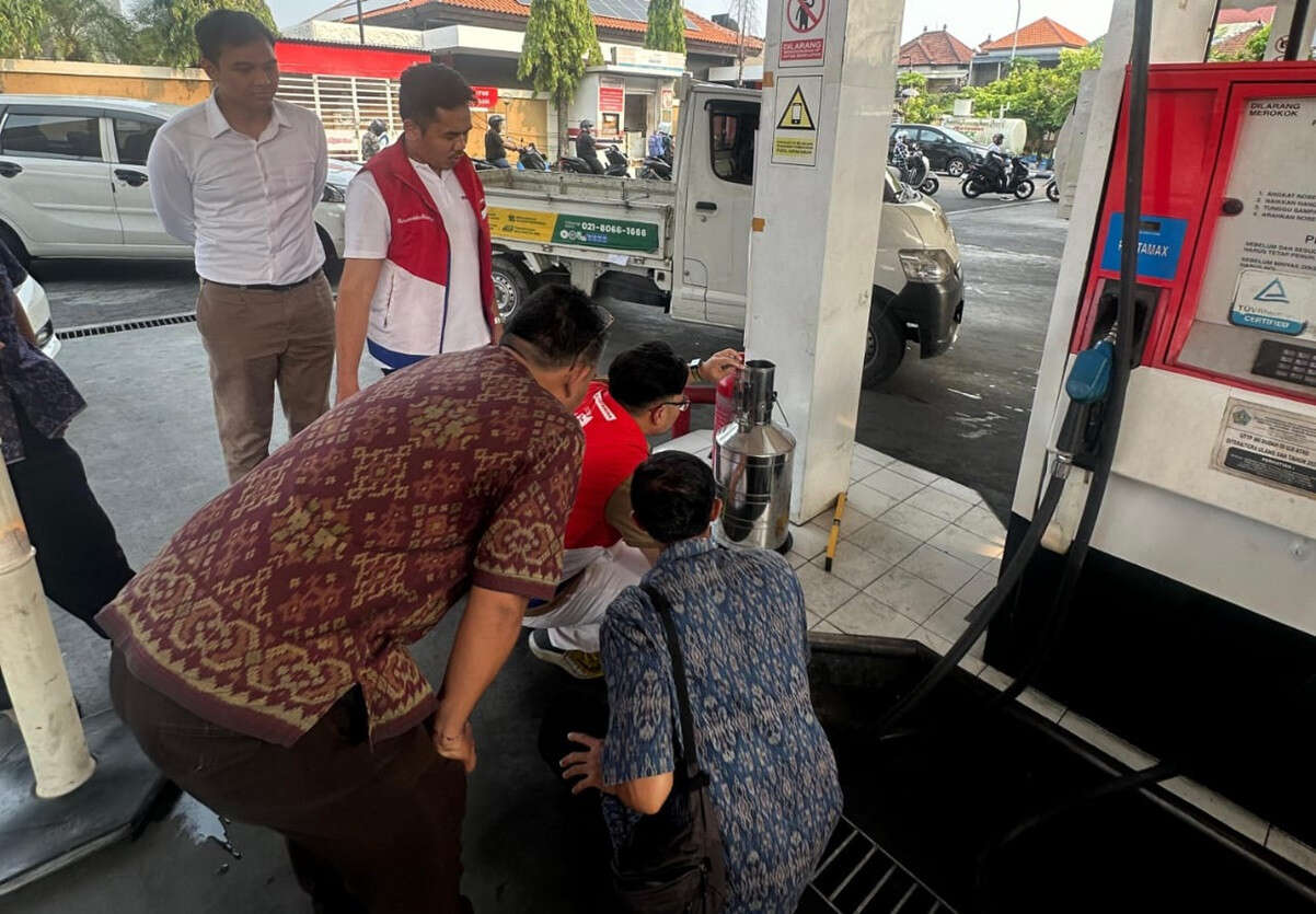 Pertamina Sidak 214 SPBU di Bali Menjelang Nataru, Hasil Tera Ulang Pasti Pas