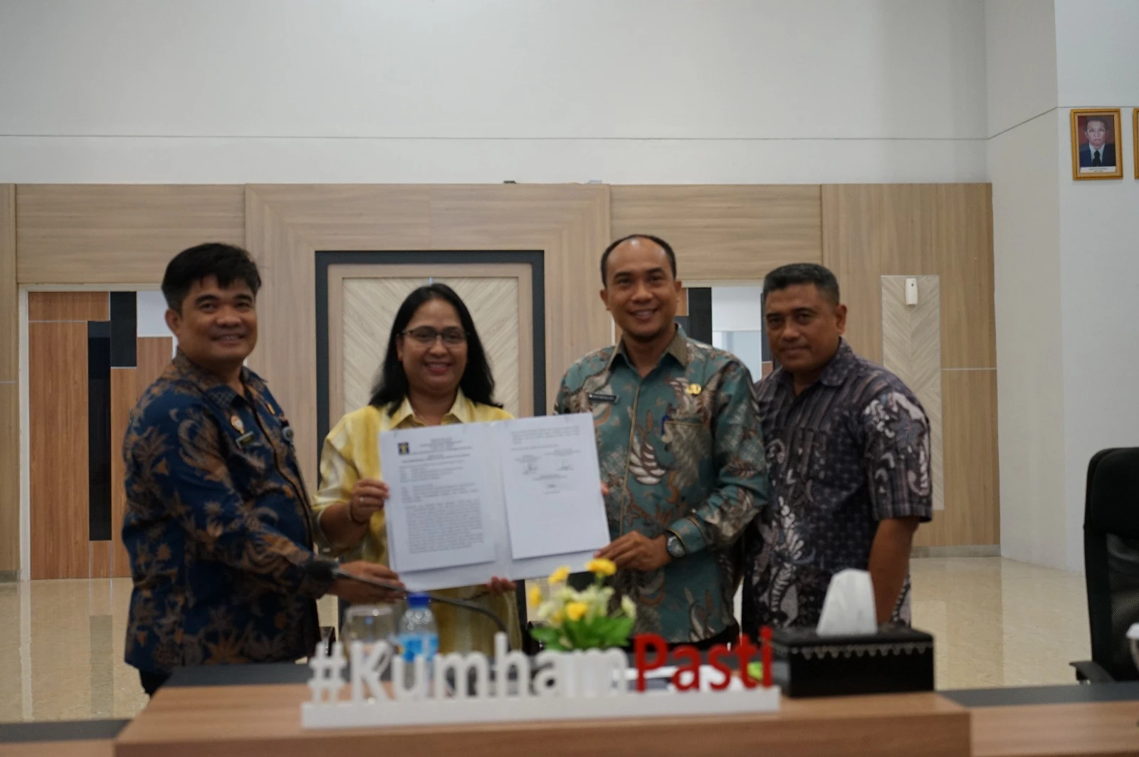Kakanwil Bahas Raperda Kerja Sama Daerah Pemkab Lombok Utara, Ada Pesan Penting
