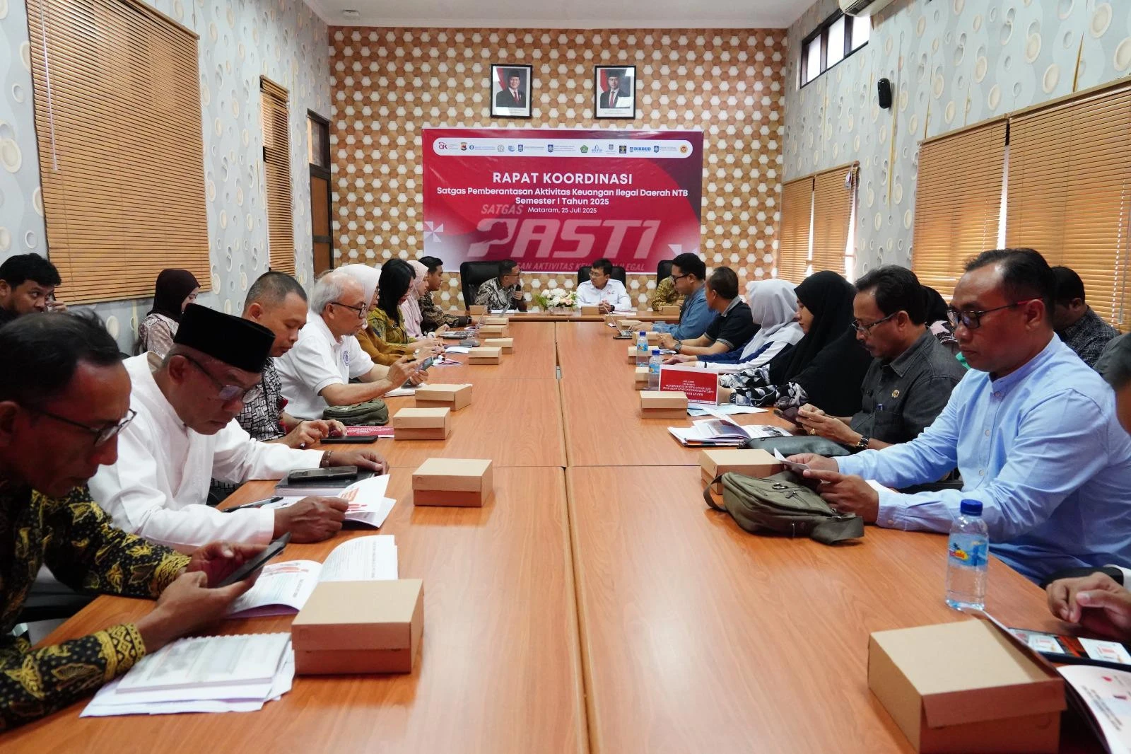Kemenkum NTB Ikut Rakor Satgas PASTI, Komitmen Berantas Praktik Keuangan Ilegal