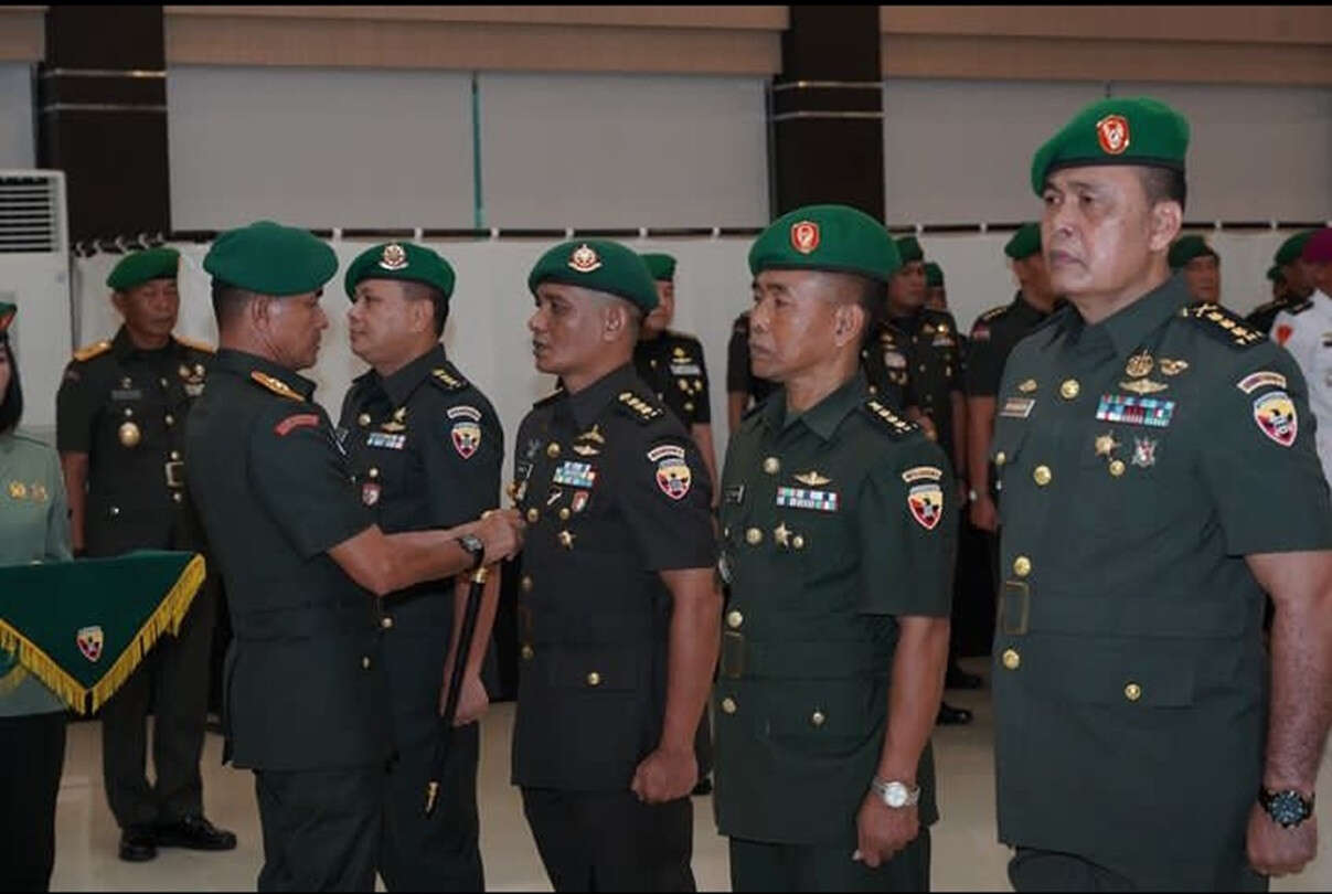 4 Pamen Kodam IX/Udayana Berganti Posisi, Mayjen TNI Zamroni Kirim Pesan Tegas