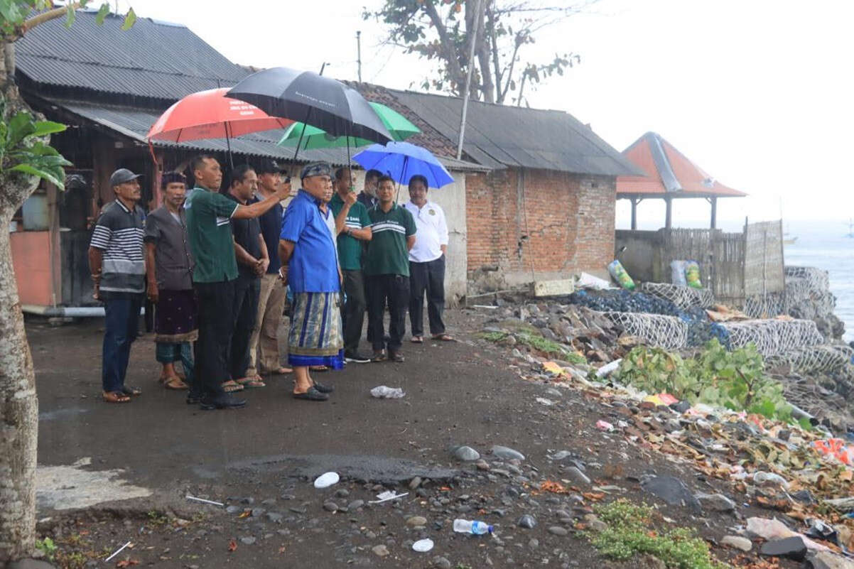 BWS Bali-Penida Bangun Sea Wall Cegah Abrasi Pantai Pebuahan Jembrana