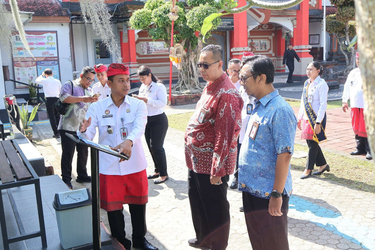 Empat Satker Kemenkumham Bali Dievaluasi, Target Kejar Predikat WBK