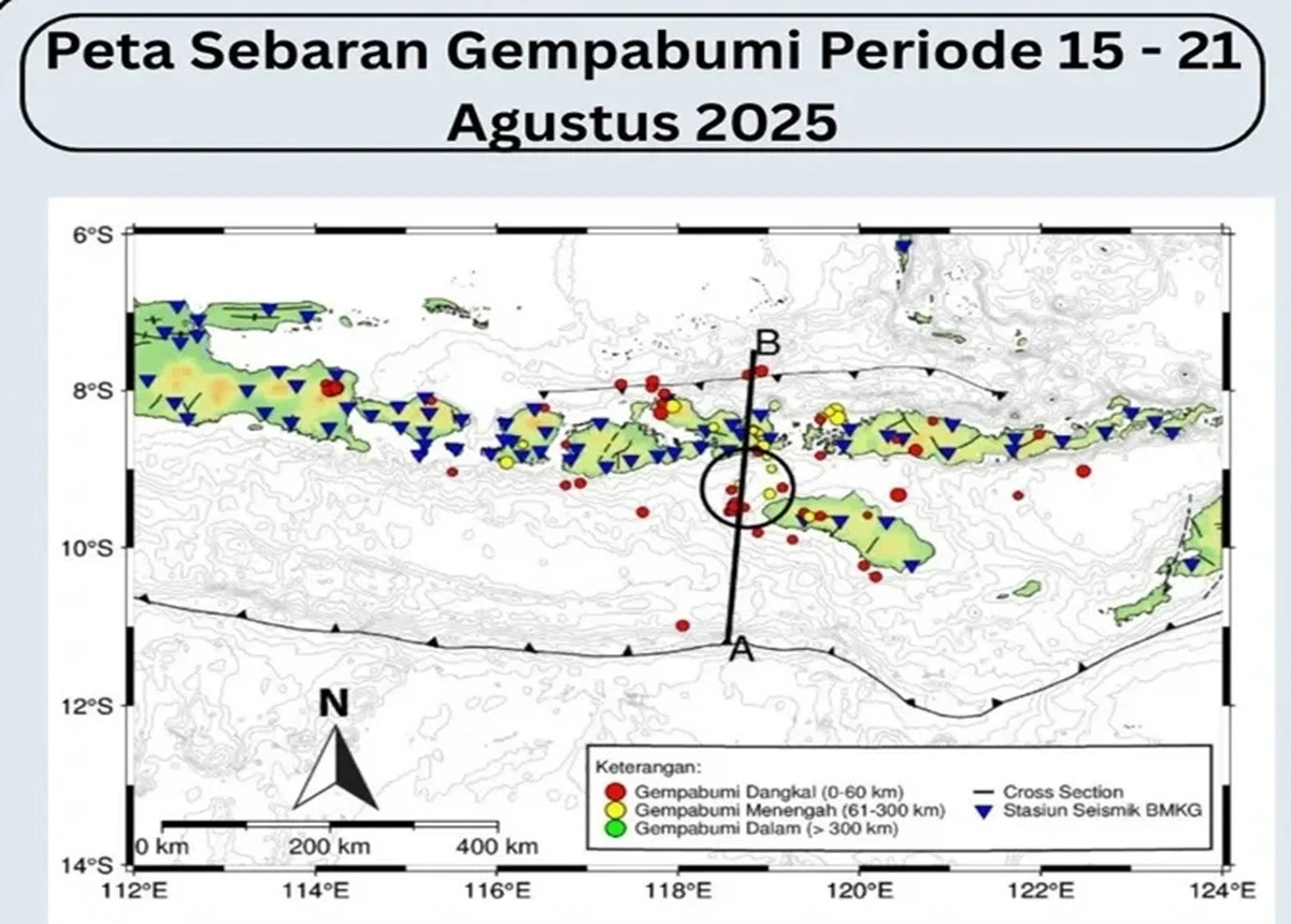 Info BMKG: Bali Diguncang 79 Kali Gempa 6 Hari Terakhir, Ini Datanya