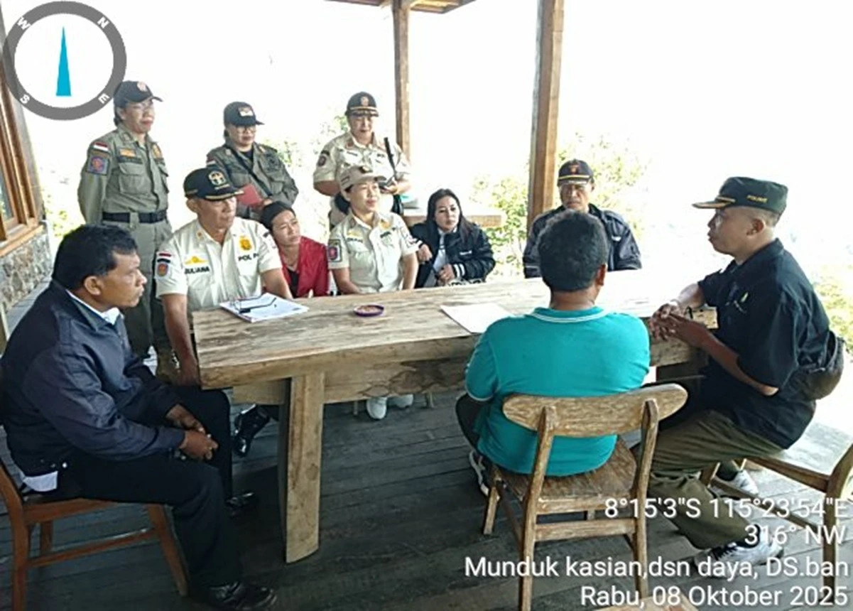 Viral Bangunan Liar di Hutan Suter Kintamani Bangli, KPH Bali Timur Angkat Bicara