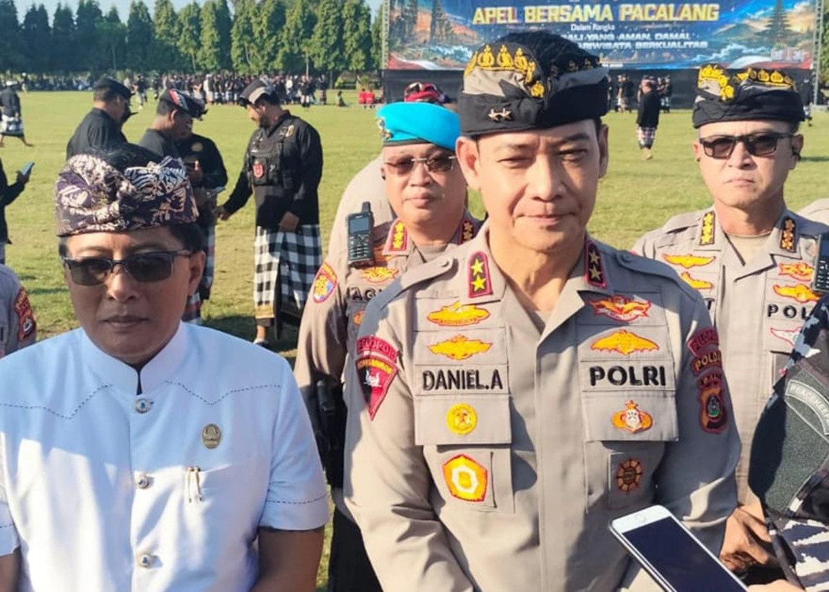 Irjen Daniel Kumpulkan Pecalang hingga Ojol di Renon: Bali Harus Aman!