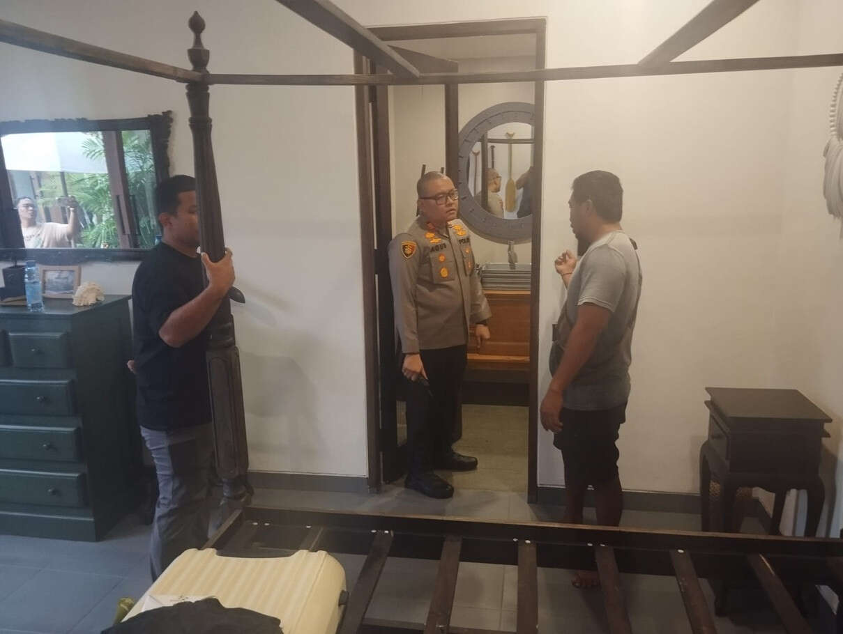 Mak-mak Rusia Terluka Parah Setelah Tendang Pintu Kaca Vila, Ini Temuan Polisi Bali