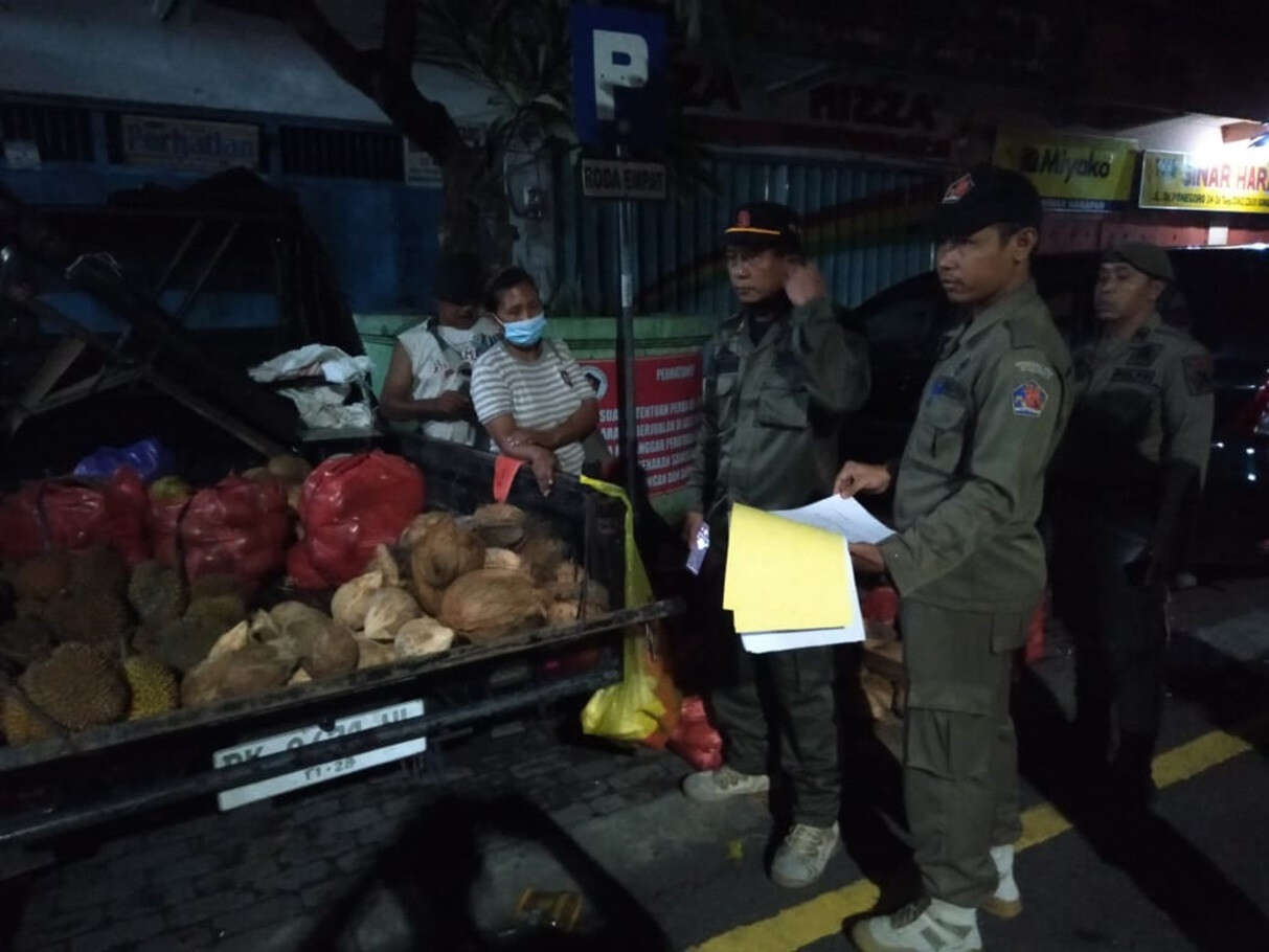 48 Pedagang Bermobil di Buleleng Terjaring Razia Tim Gabungan, Ini Pelanggarannya