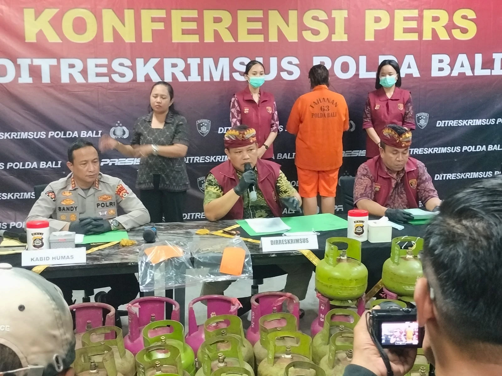 Perempuan Subagan Pengoplos LPG 3 Kg Diciduk Polda Bali, Begini Kronologinya
