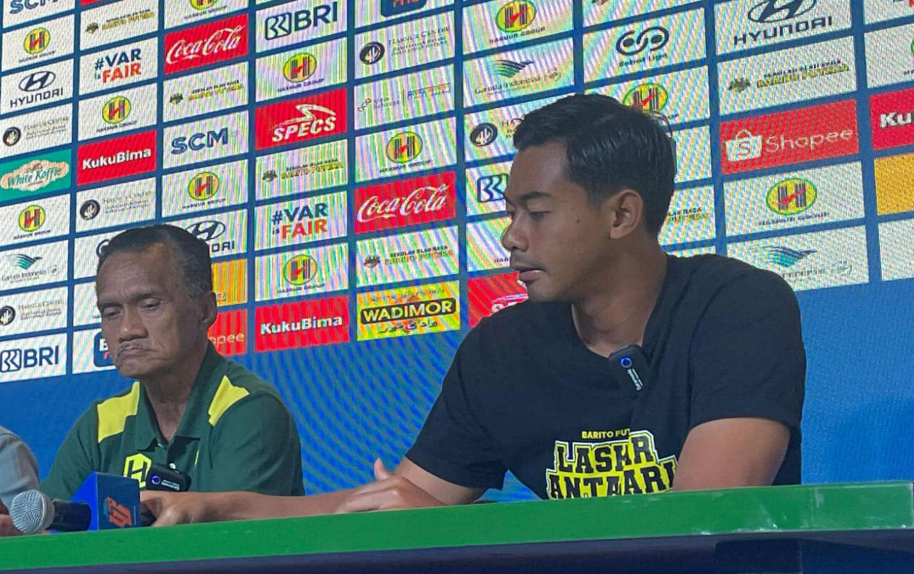 Satria Tama Pasang Target Membawa Barito Putera Petik Poin dari Persebaya, Penting