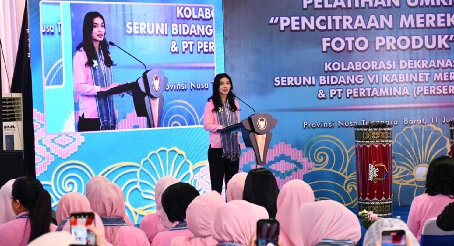 Ibu Wapres Selvin Ananda Mengunjungi Lombok Timur, Dukung Pengembangan UMKM