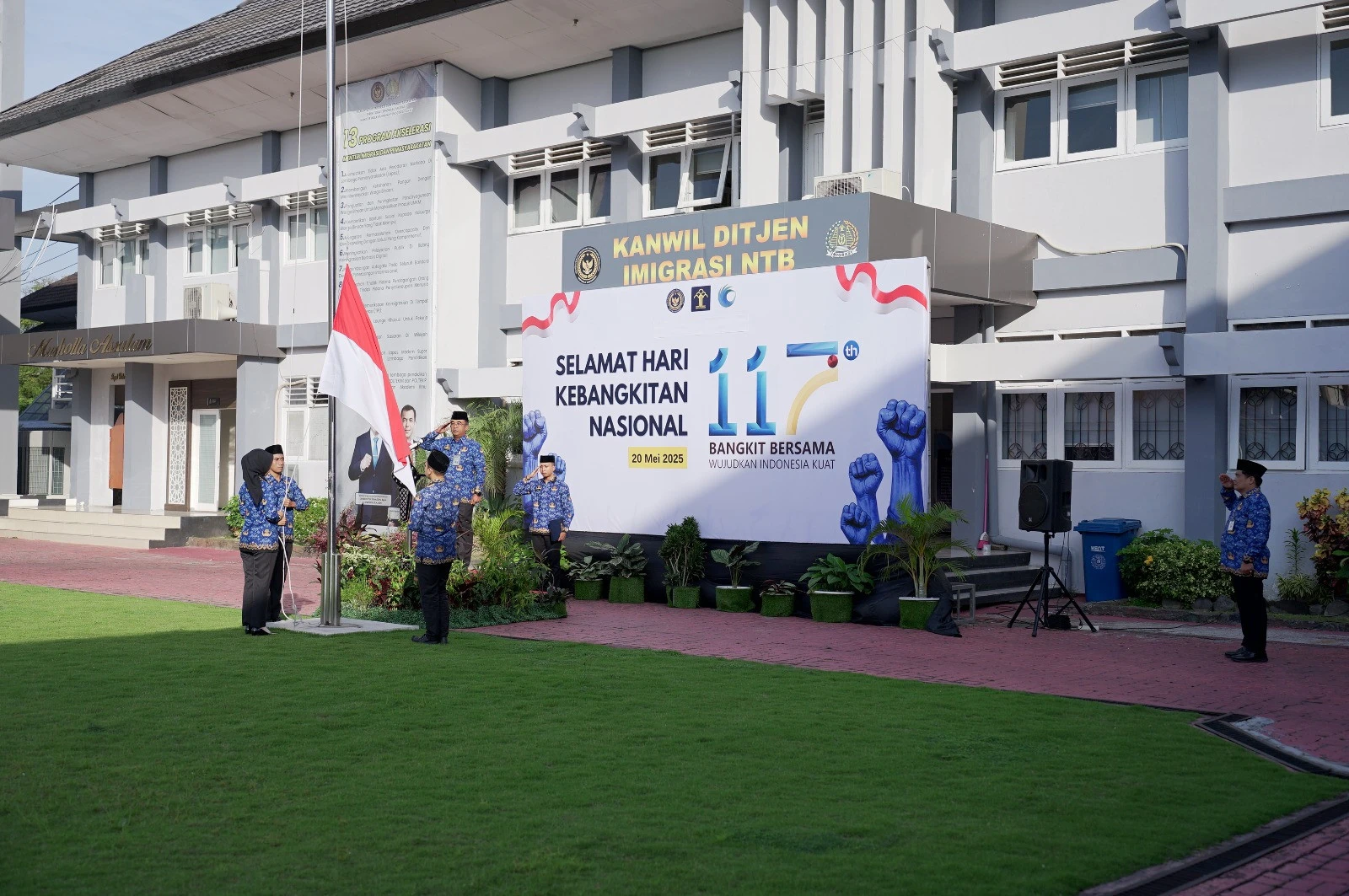 Kemenkum NTB Peringati Harkitnas 2025, Bangkit Bersama Wujudkan Indonesia Kuat