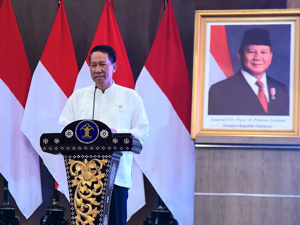 Menkum Supratman Ajak Media Bersinergi Membangun Hukum di Indonesia