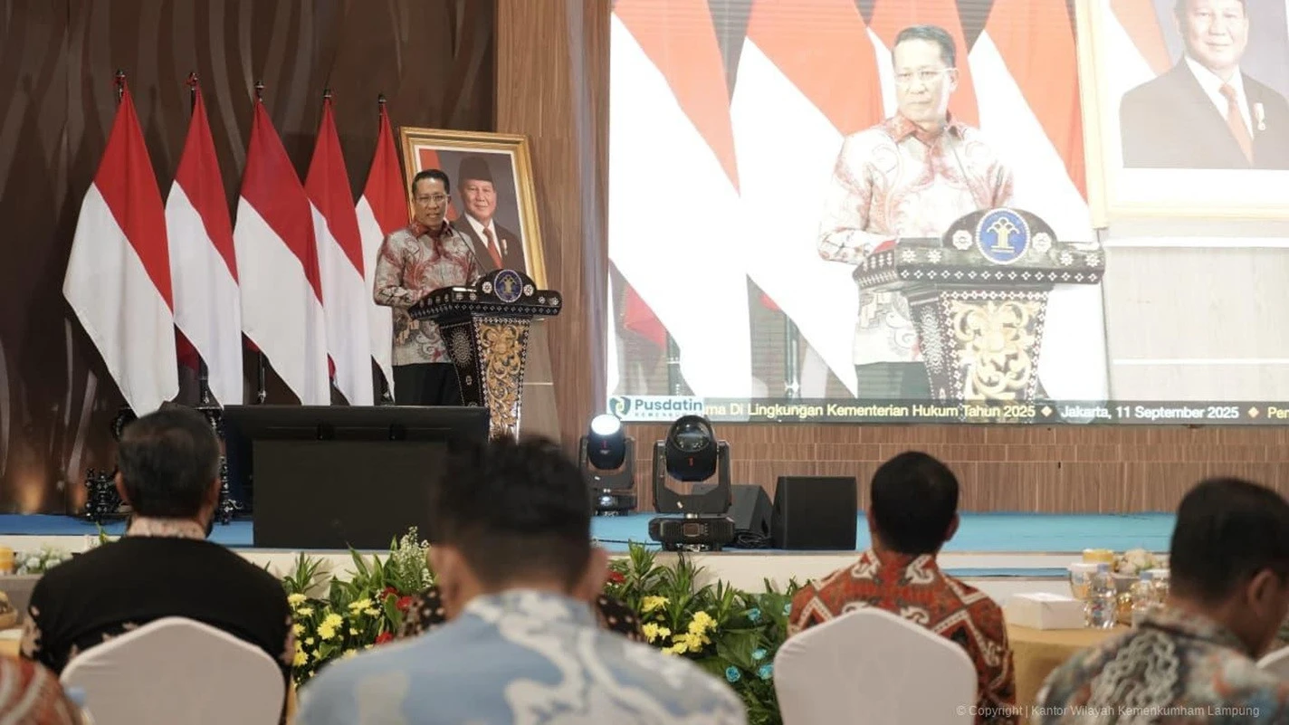 Kemenkum Teken Kerja Sama Antar-K/L, Menkum: Tidak Ada Lagi Ego Sektoral