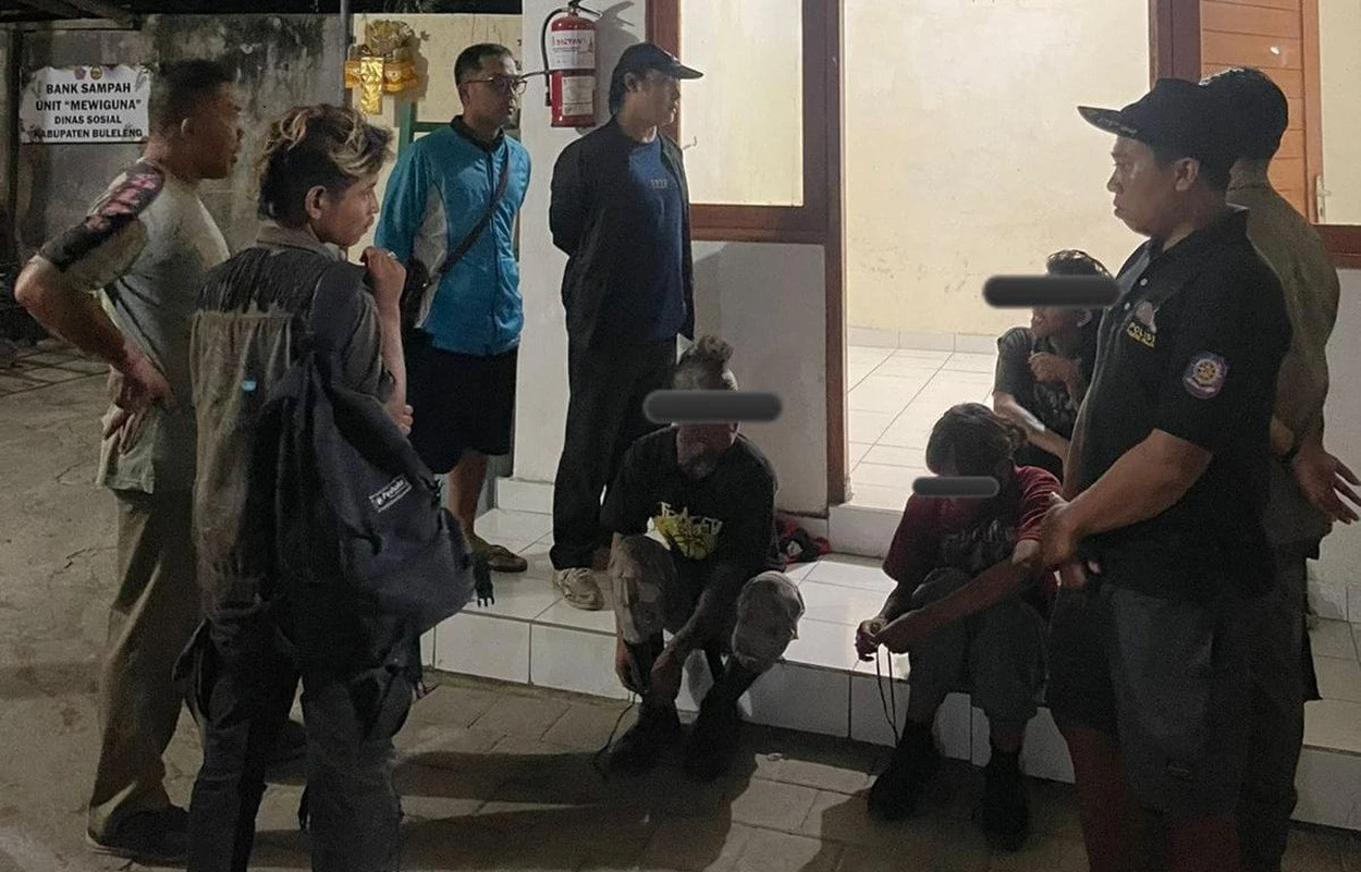 Satpol PP Buleleng Tangkap Anak Punk dari Pekalongan, Ini Temuan Petugas