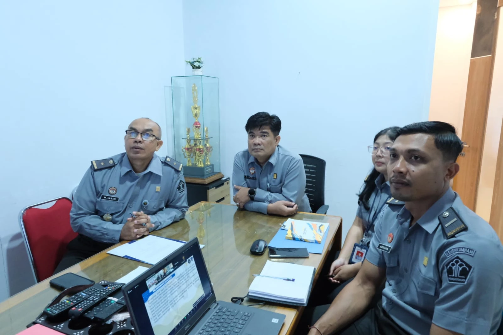 Kemenkum NTB Ikut Entry Meeting Evaluasi Pembangunan Zona Integritas WBK/WBBM