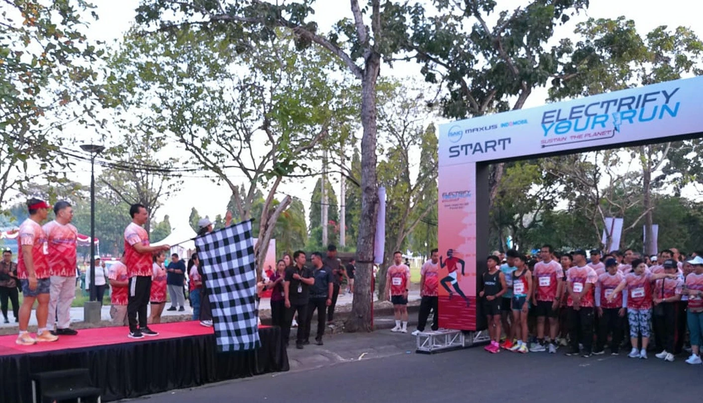MAXUS Dukung Transportasi Ramah Lingkungan di Bali, Gelar Fun Run 5K