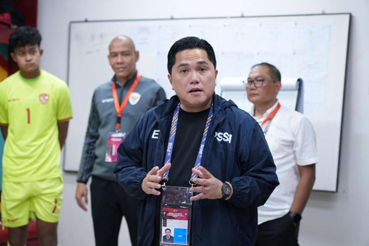 Erick Thohir Minta Timnas U16 tak Besar Kepala, Sentil Kekalahan dari Australia