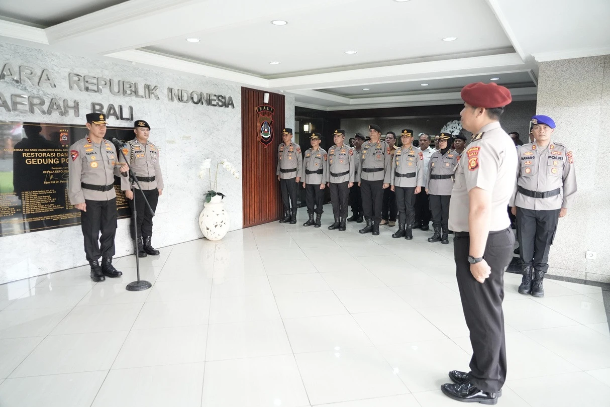 Tiga Pamen Polda Bali Naik dari Pangkat dari AKBP ke Kombes, Kapolda Berpesan