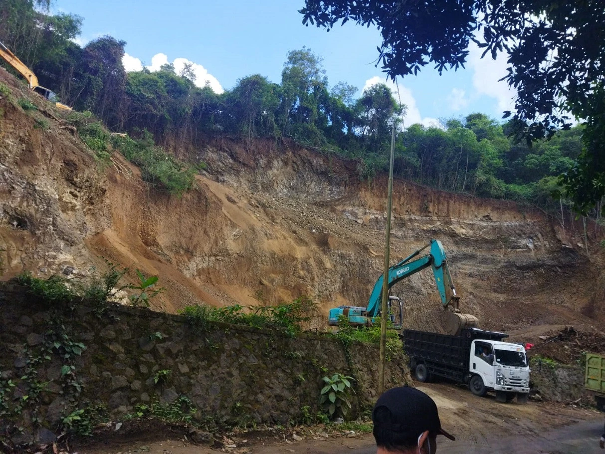 Galian C Ilegal di Dawan Klungkung Kembali Beroperasi, Satpol PP Bali Bertindak