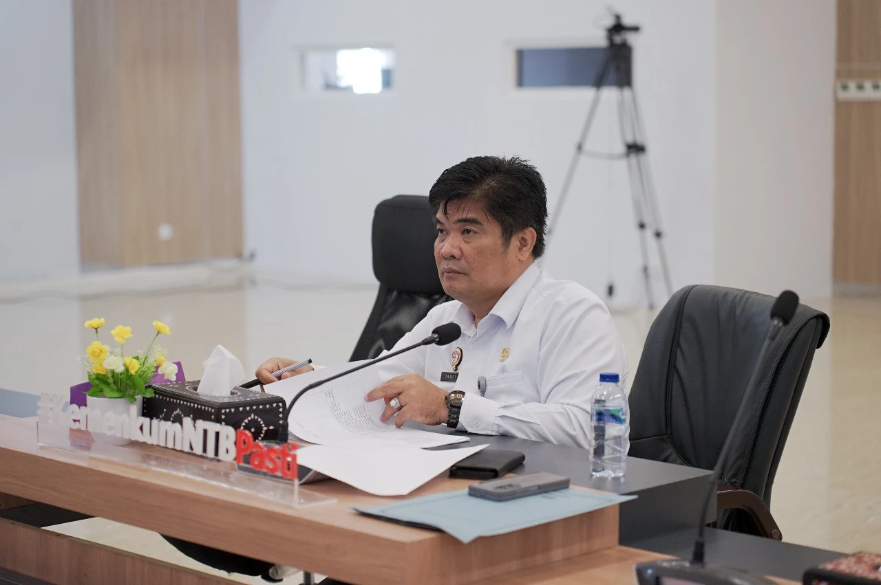 Divisi PPPH Kemenkum NTB Kaji Perda Nomor 3 Tahun 2020, Kadiv Edward Berpesan