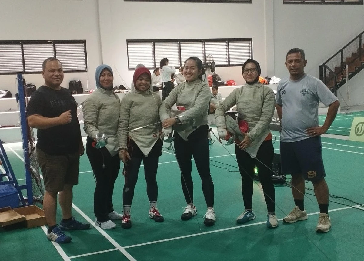 Tim Anggar Indonesia Siap Berlaga, Jepang, China & Australia Jadi Lawan Tangguh
