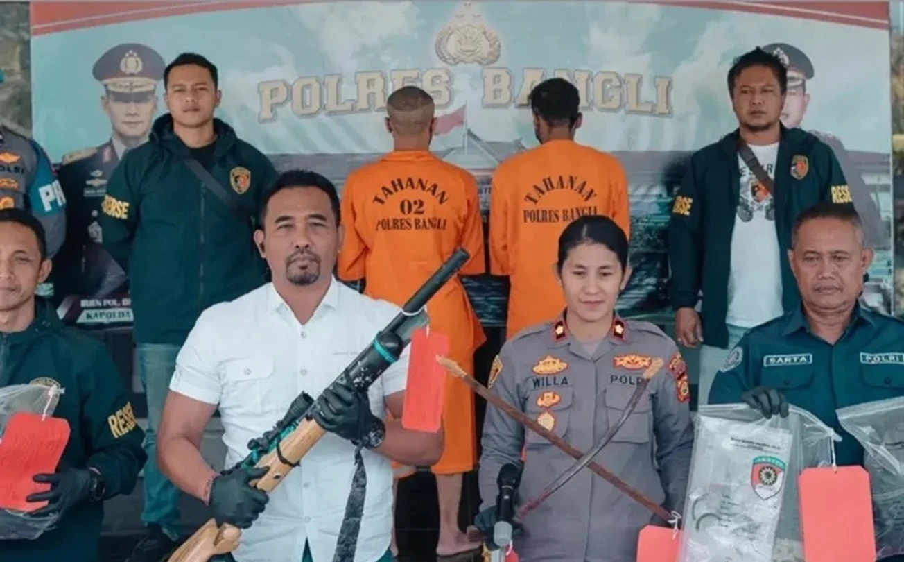 Pria Bangli Tebas Tetangga, Diduga Dendam Karena Istri Pernah Diselingkuhi, OMG!