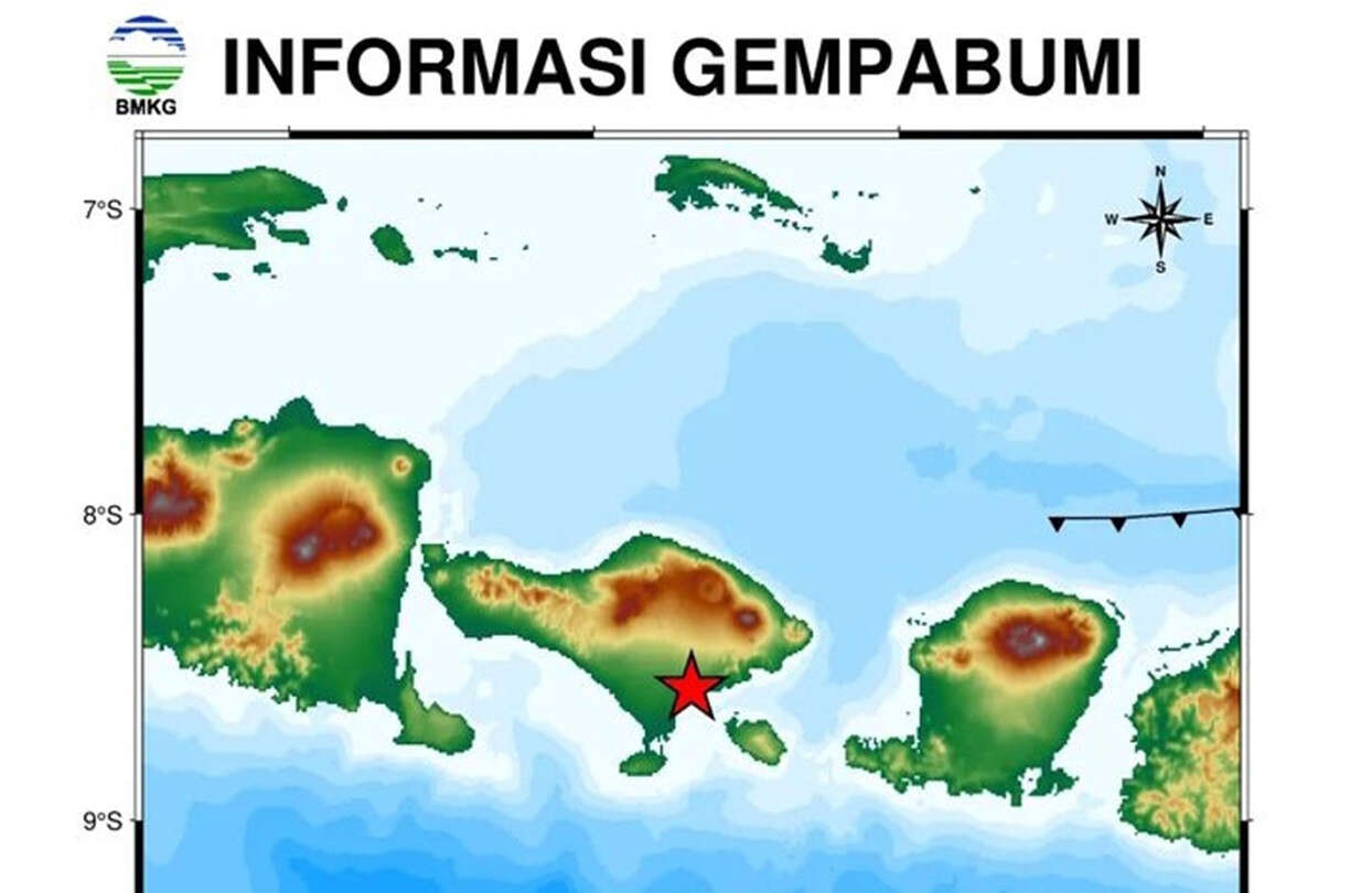 Gempa Beruntun Guncang Bali Timur, Warga Berlarian Menyelamatkan Diri