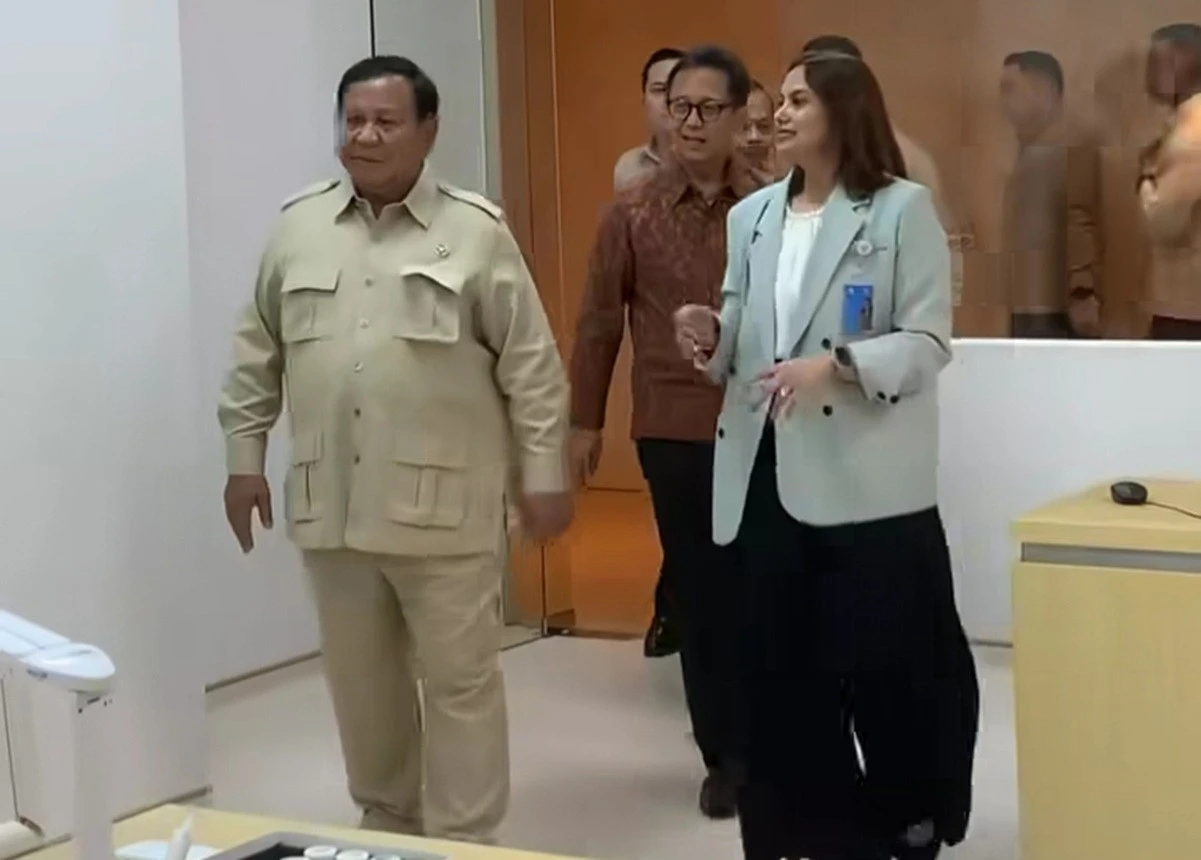 Prabowo Memuji Fasilitas NSWAC RSUP Prof Ngoerah, Bukti Indonesia Siap Bersaing