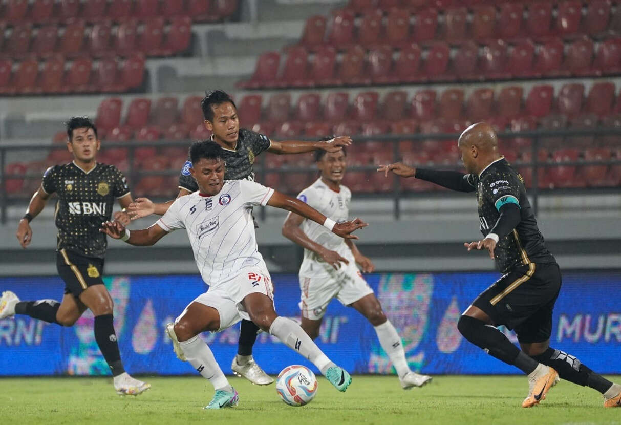 Hasil Imbang Arema FC kontra Bhayangkara FC di Bali Sudah Adil, Lihat Statistik Ini