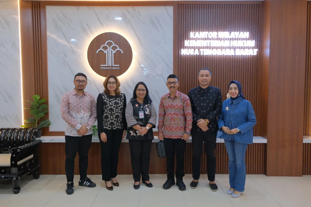 Kakanwil Menerima Audiensi INI NTB, Bahas Penguatan Fungsi Jabatan Notaris