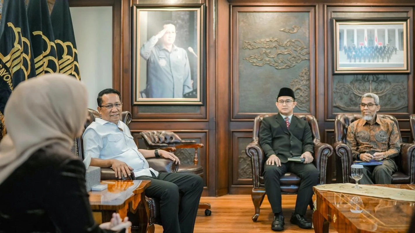 Menkum Supratman dan Kelompok Notaris Bahas Merek Kolektif, Kakanwil Merespons