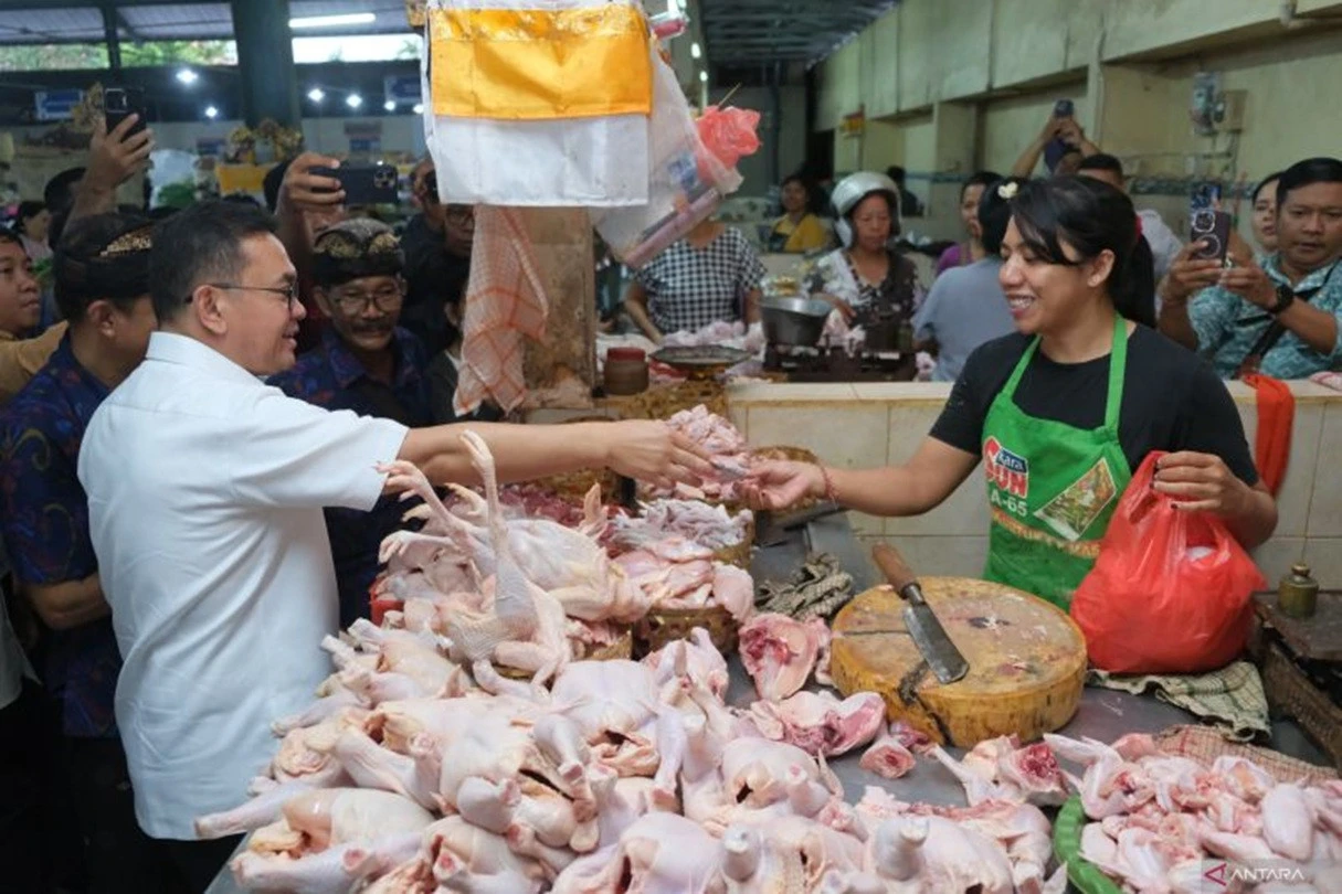 Mendag Klaim Harga Ayam Potong di Bali Masih Wajar, Sesuai Batas Acuan