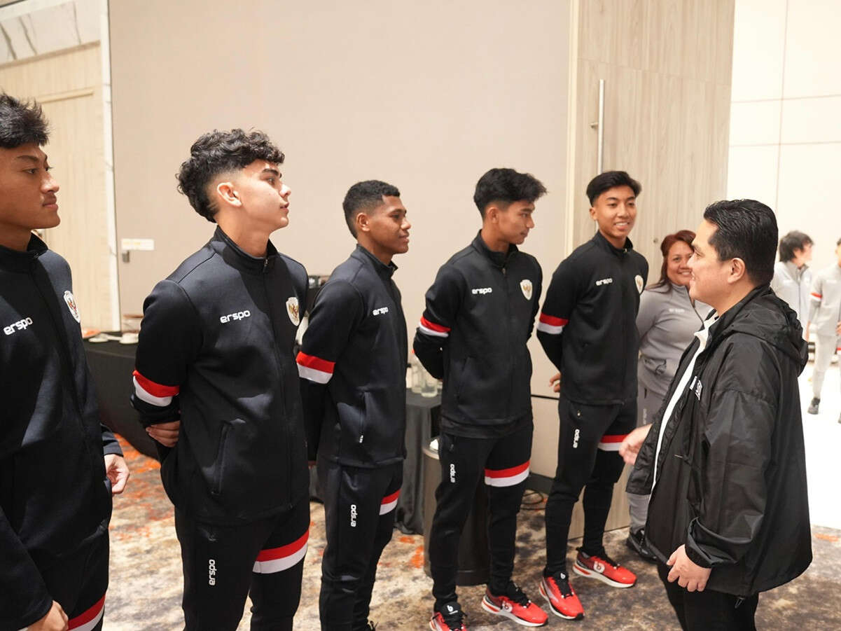 Piala Asia U17 2025: Erick Thohir Lepas Skuad Garuda Muda, Target Piala Dunia