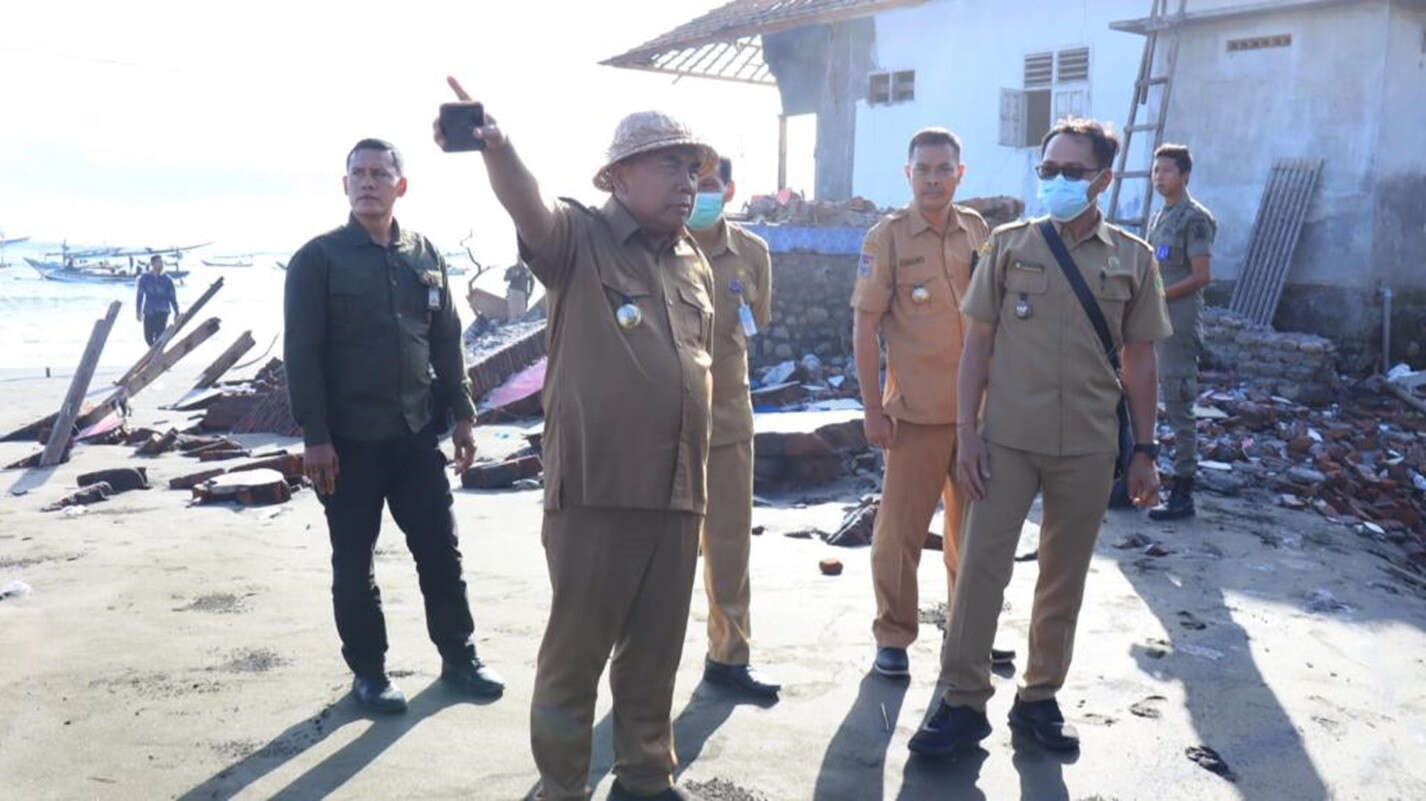 Update Proyek Abrasi Pantai Pebuahan Jembrana! Baru Kelar 8 Persen, Ini Kendalanya