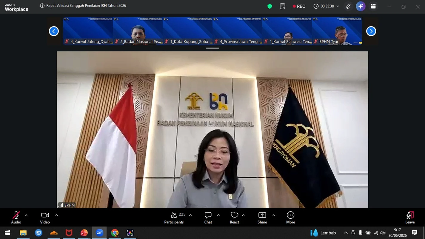 Kawal Objektivitas, Kemenkum NTB Ikut Validasi Sanggah IRH 2026