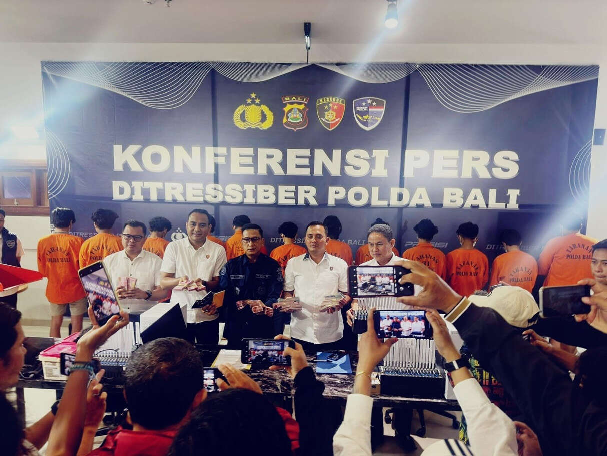 Polda Bali Bongkar Kasus Registrasi Kartu SIM & Penjualan Kode OTP Ilegal, Ngeri