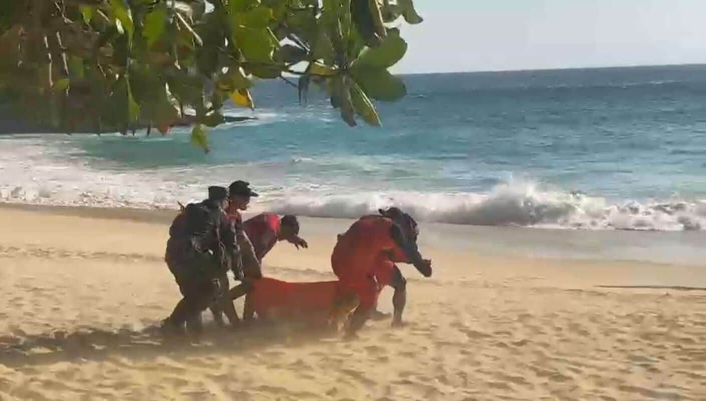 Wisatawan Qatar Tewas Terseret Arus di Pantai Kelingking, Helly Air Bali Turun Tangan