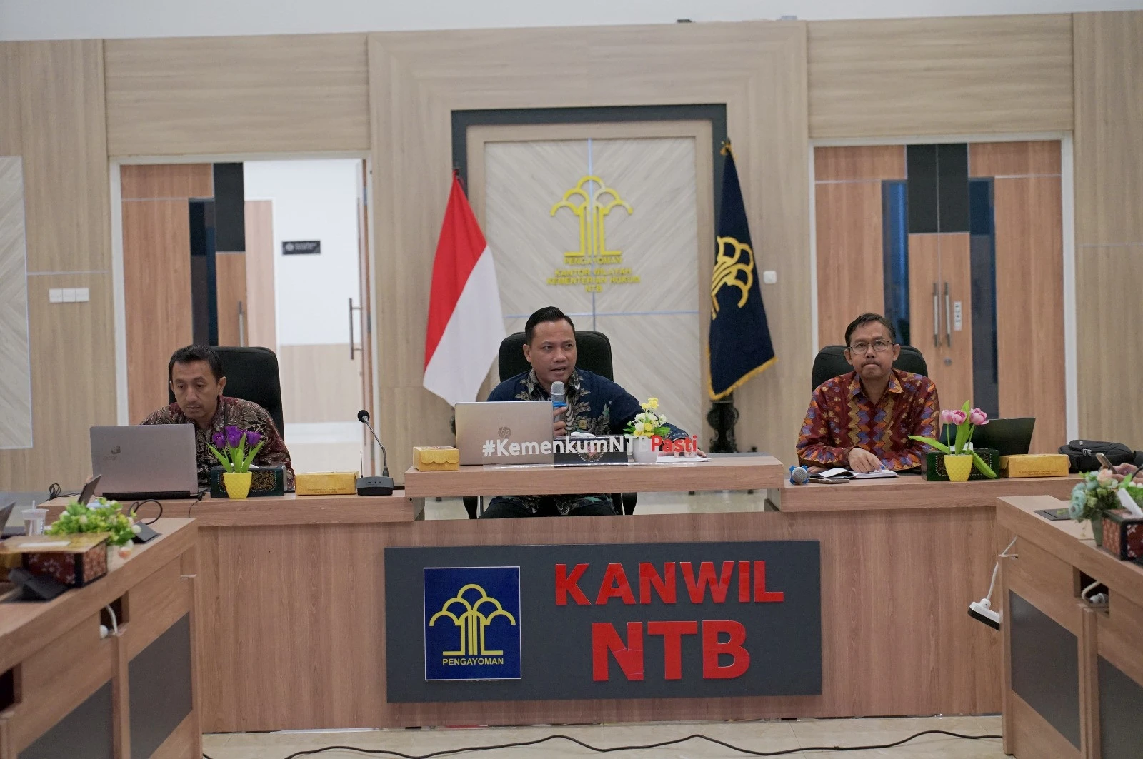 Kemenkum NTB Dukung Regulasi Berkualitas, Harmonisasi Dua Raperbup Bima
