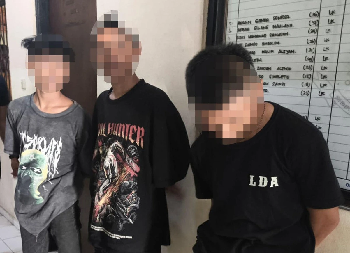 3 Remaja Ini tak Berkutik saat Diteriaki Maling, Diduga Mengambil Narkoba, Viral