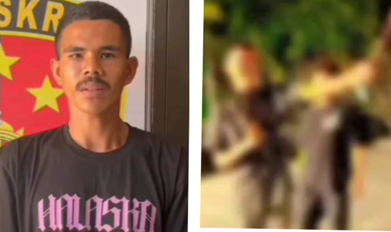 Viral Aksi Mengerikan Pria Main Sajam di Lapangan Renon, Polisi Denpasar Bergerak