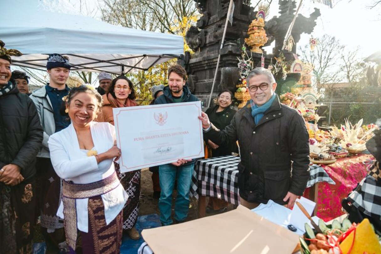 Umat Hindu Bali di Belanda Tersenyum Semringah, Pura Pertama Akhirnya Berdiri