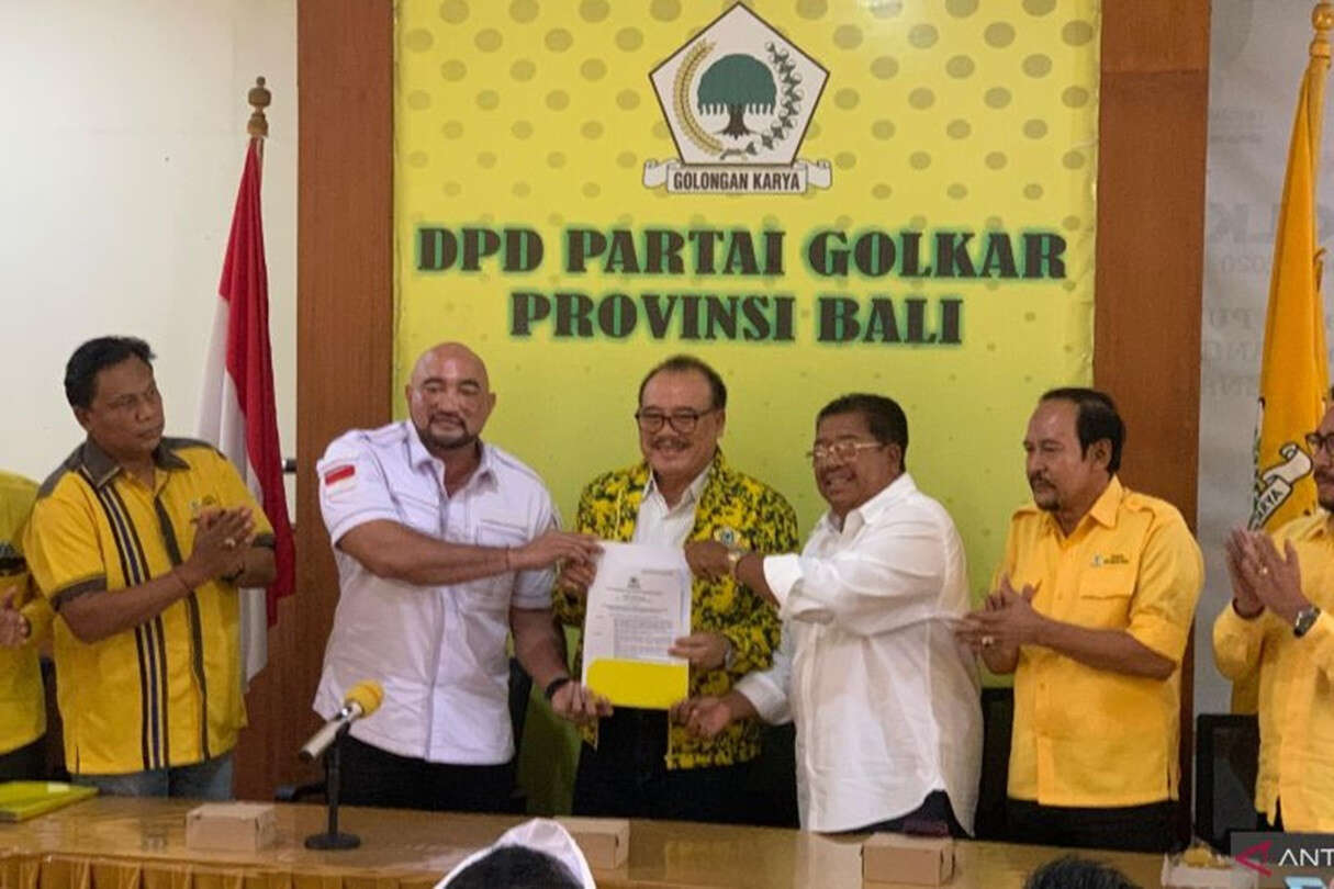 Golkar Bali Rilis Calon Kepala Daerah, Sebagian Dukung Paslon PDIP, ternyata