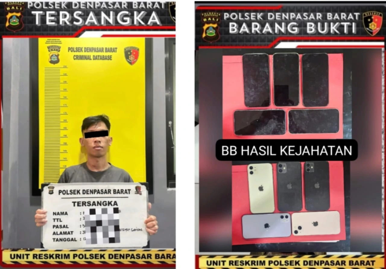 Apartemen di Jalan Gunung Soputan Denpasar Bali Dibobol, Pria Ini Pelakunya
