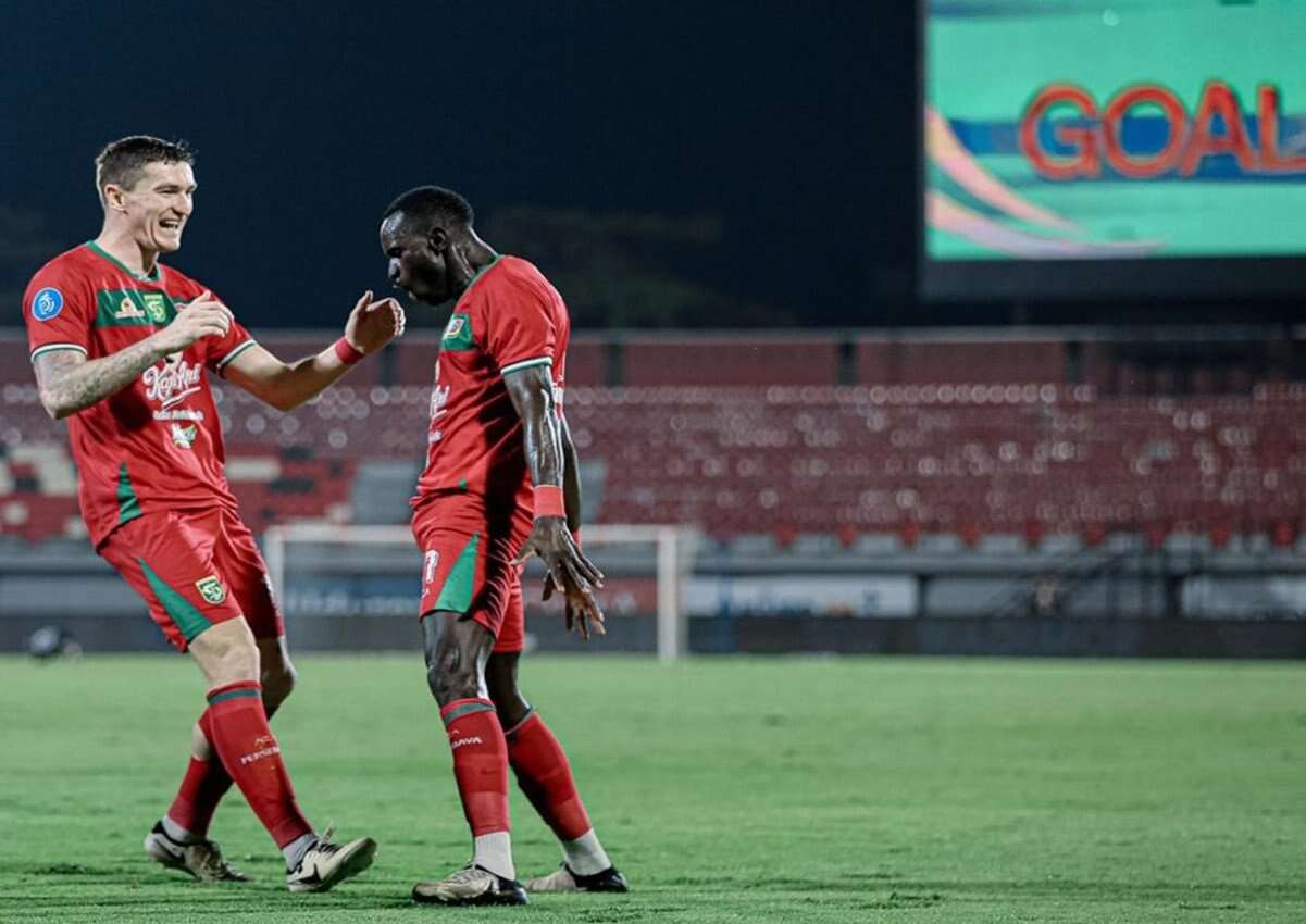 Flavio Silva Pecah Telur, Jadi Aktor Persebaya Bungkam PSBS Biak di Bali