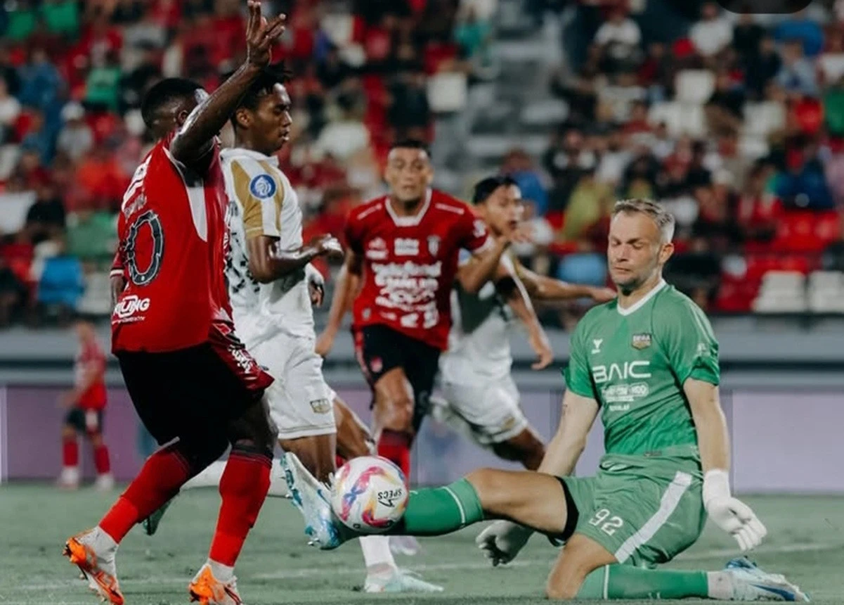 Bali United Gagal Revans, Paksa Dewa United Bermain Imbang, Cek Klasemen