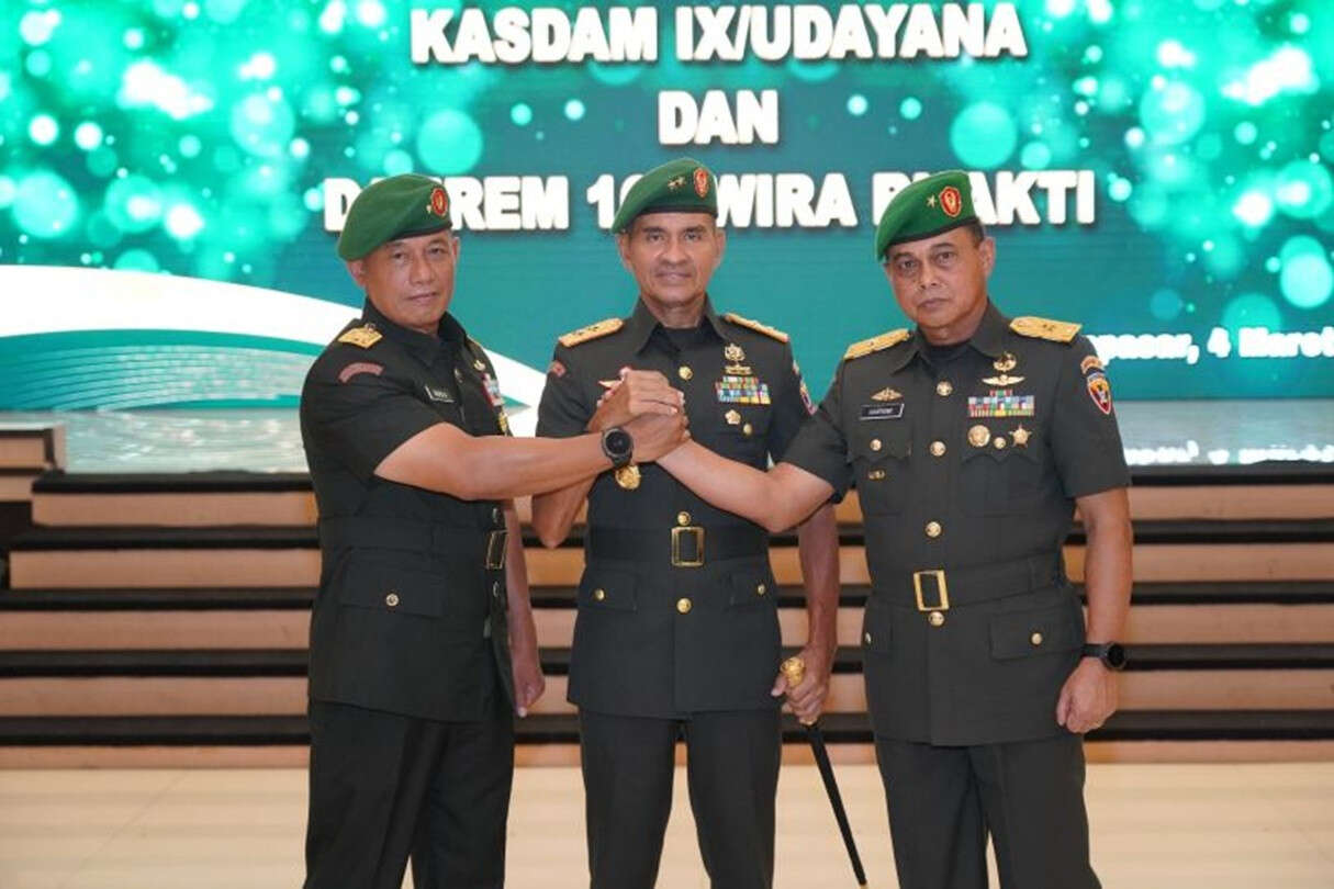 2 Brigjen TNI di Kodam IX/Udayana Berpindah Posisi, Kasdam hingga Danrem