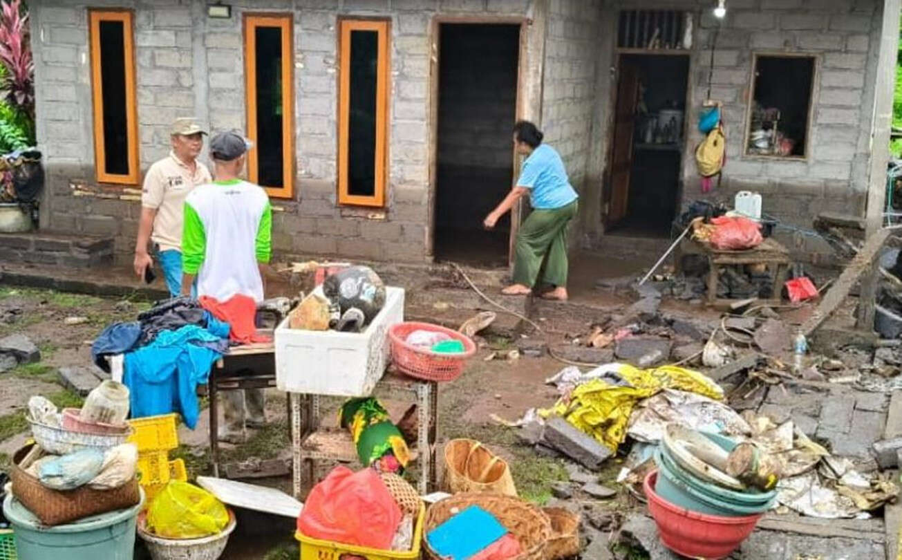 Sumberkelampok Gerokgak Buleleng Bali Diterjang Banjir, 31 KK Terkena Dampak